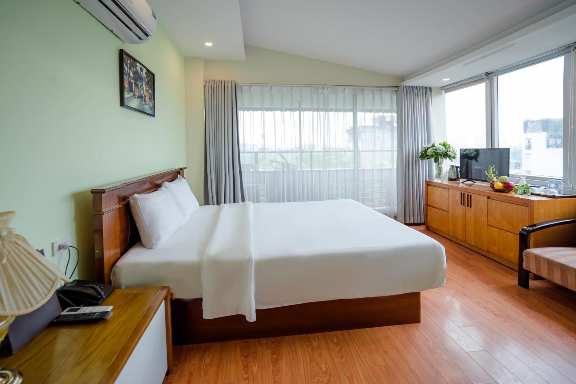 Ha Noi Lake View Hotel & Travel Hanoi Exterior foto